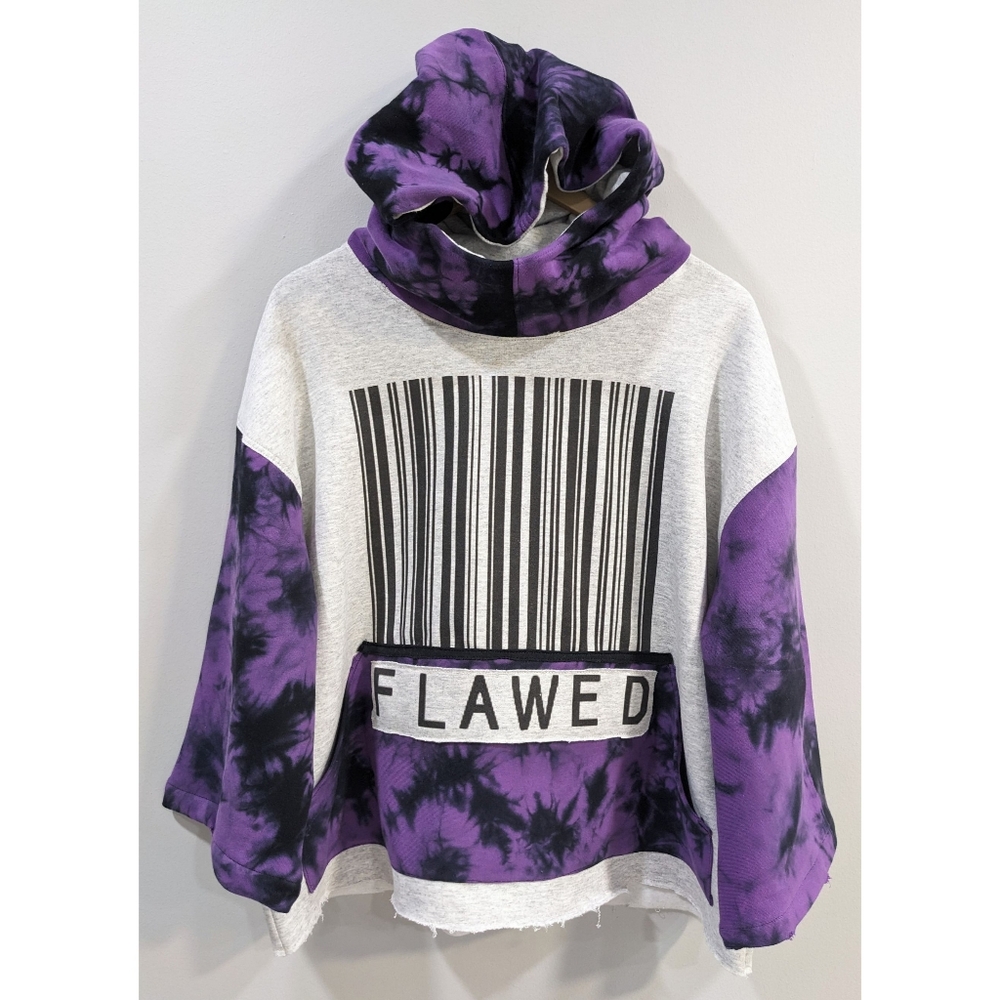 Flawed Oversized Hoodie (Chest 40-42″)